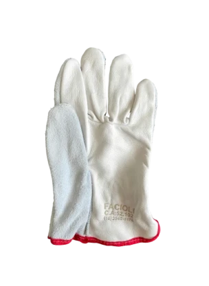 Luva de Vaqueta Mista 7cm